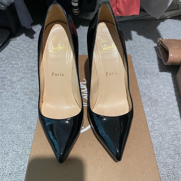 Black Christian Louboutin Heels - Picture 3 of 6